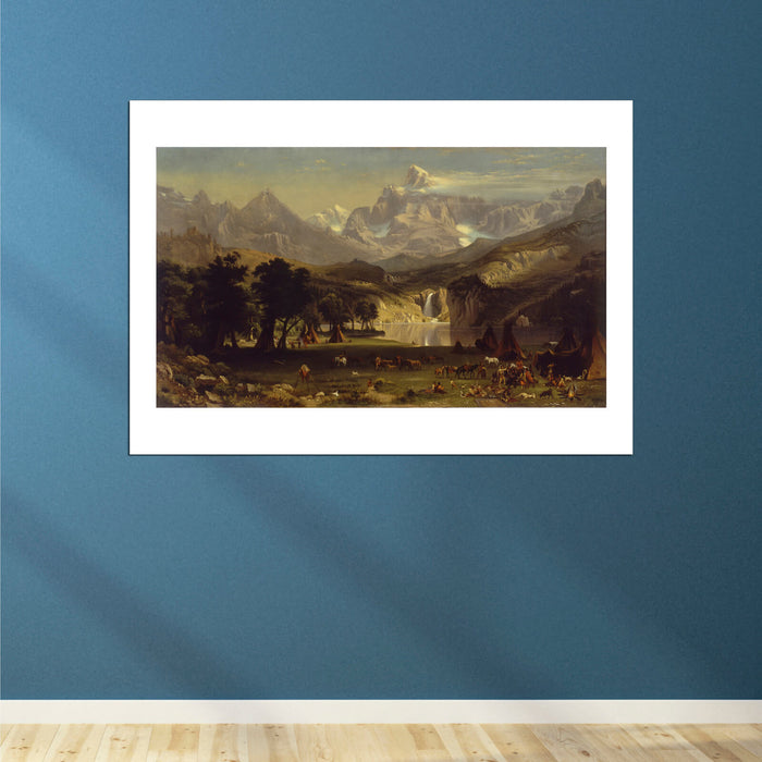 Albert Bierstadt - Anonymous after The Rocky Mountains Landers Peak