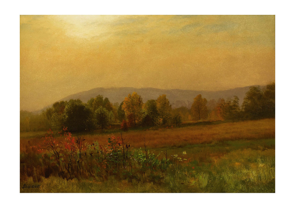 Albert Bierstadt - Autumn Landscape