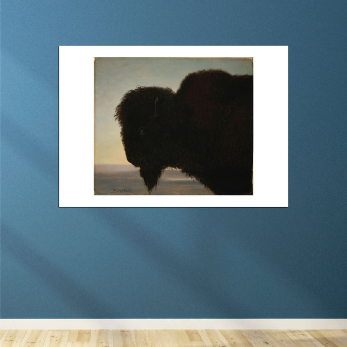 Albert Bierstadt - Buffalo Head