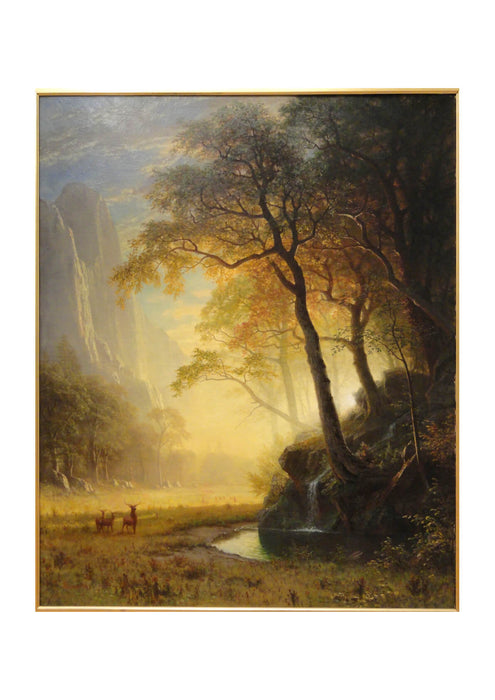 Albert Bierstadt - Hetch Hetchy Canyon Mount Holyoke