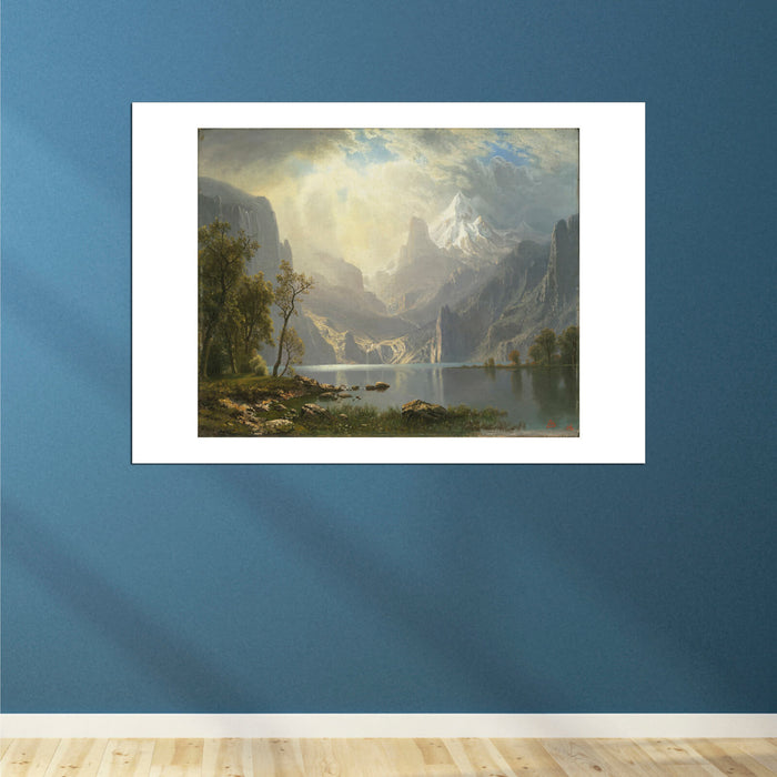 Albert Bierstadt - In the Sierras Lake Tahoe