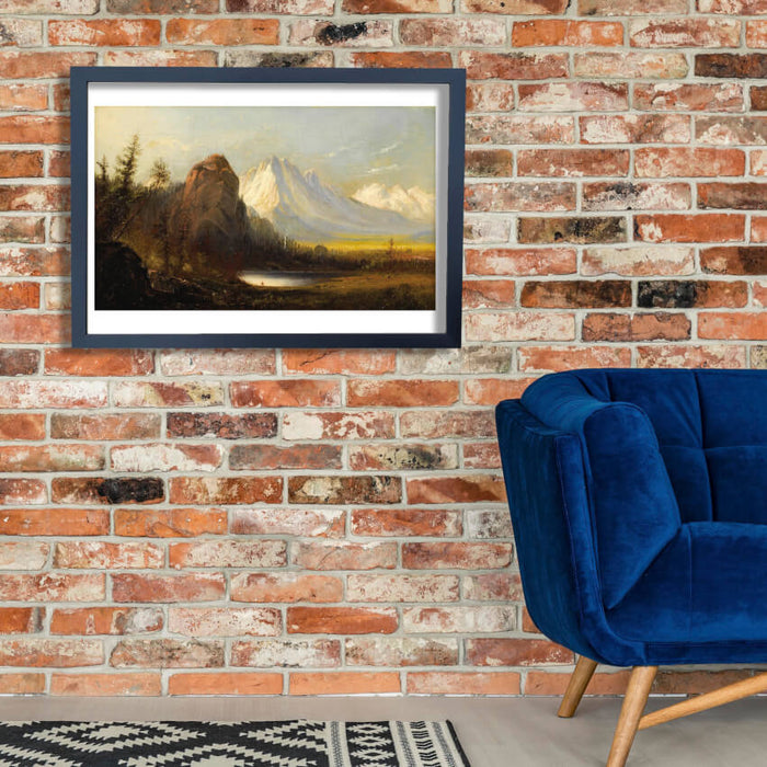 Albert Bierstadt - Manner of Cathedral Rock