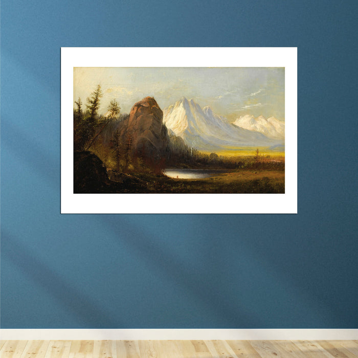 Albert Bierstadt - Manner of Cathedral Rock