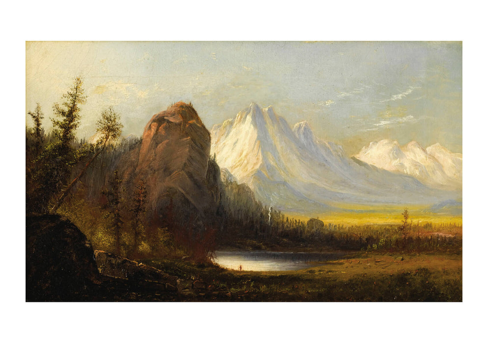 Albert Bierstadt - Manner of Cathedral Rock