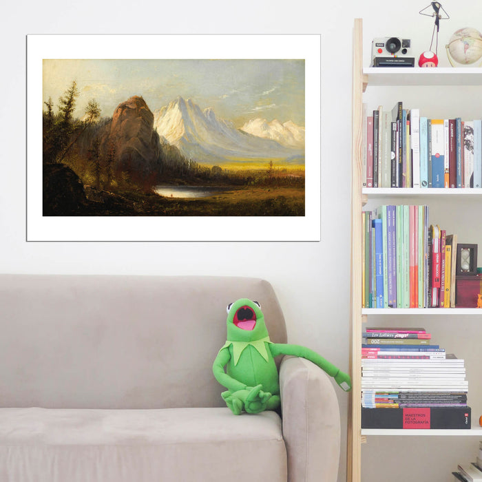 Albert Bierstadt - Manner of Cathedral Rock