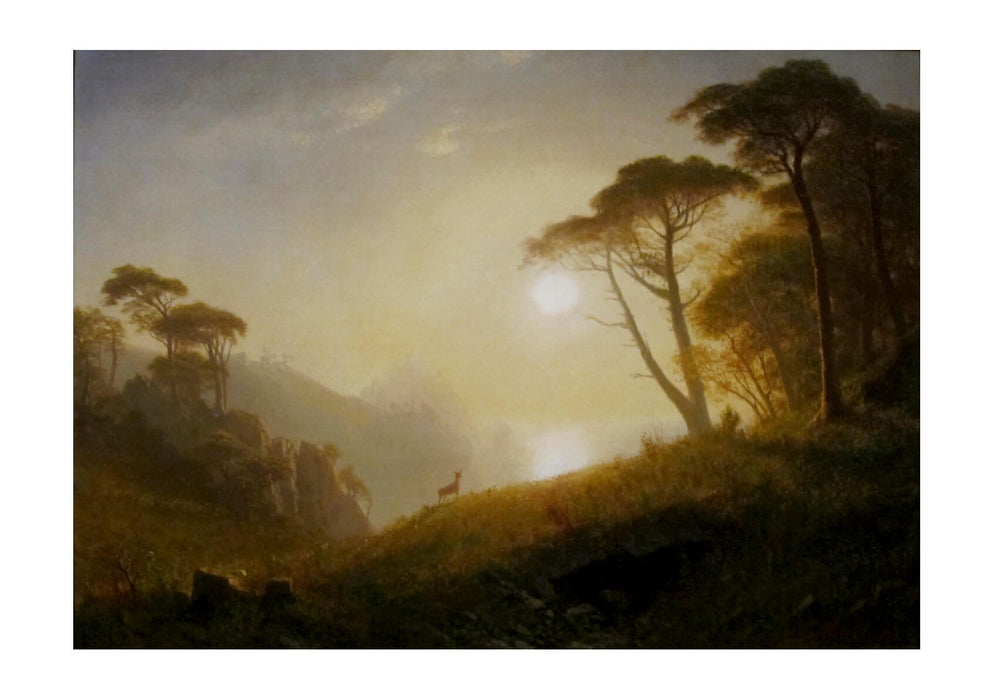 Albert Bierstadt - Scene in Yosemite Valley