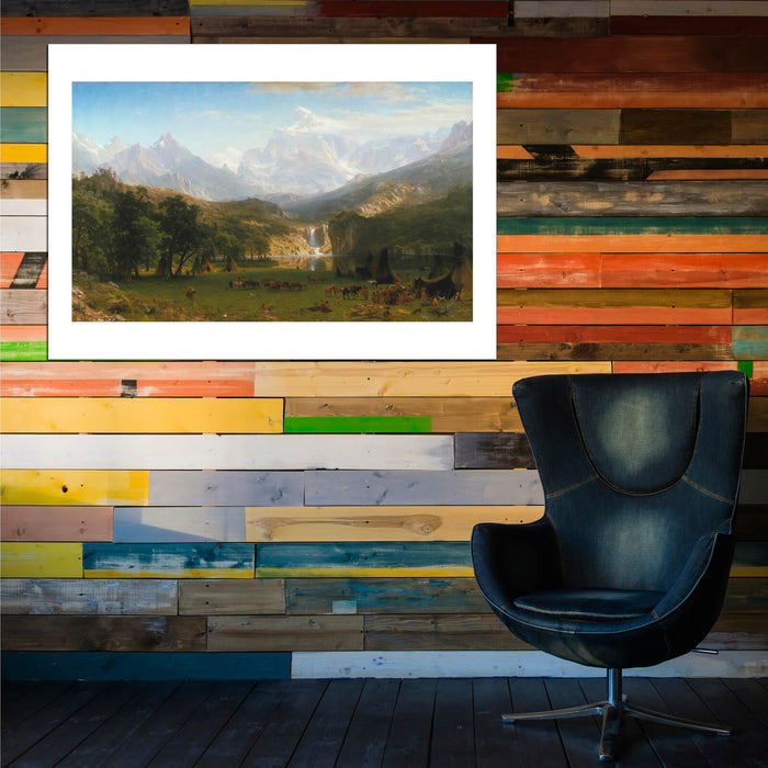 Albert Bierstadt - The Rocky Mountains Lander's Peak