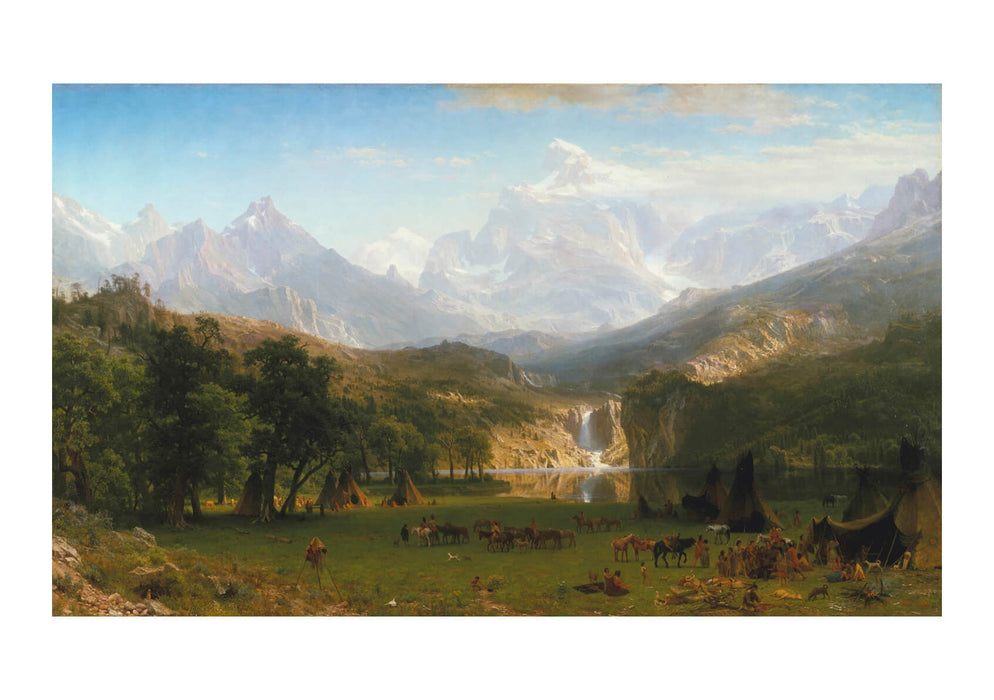 Albert Bierstadt - The Rocky Mountains Lander's Peak