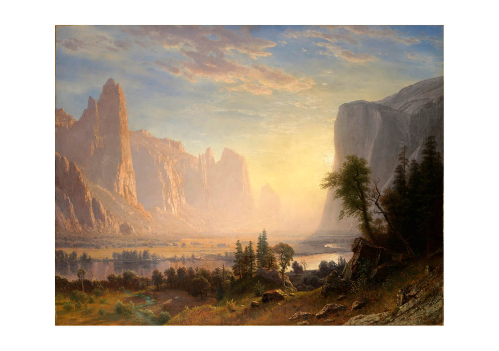 Albert Bierstadt - Valley of the Yosemite_