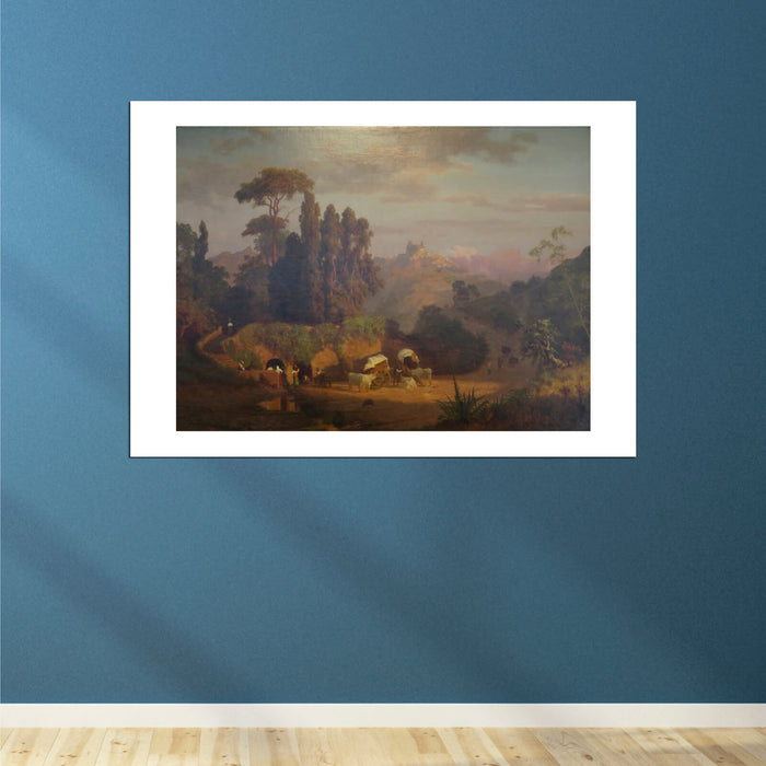 Albert Bierstadt - View of Subiaco Italy High Museum