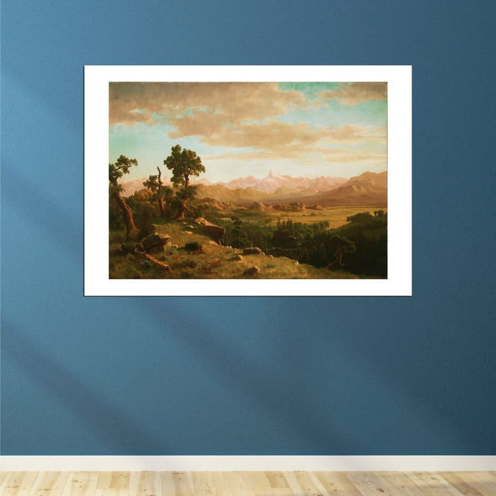 Albert Bierstadt - Wind River Country