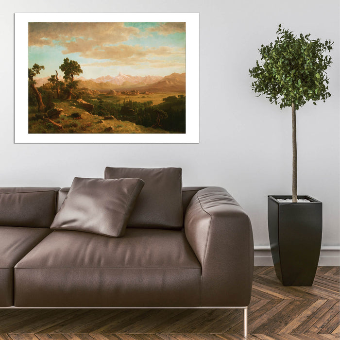 Albert Bierstadt - Wind River Country