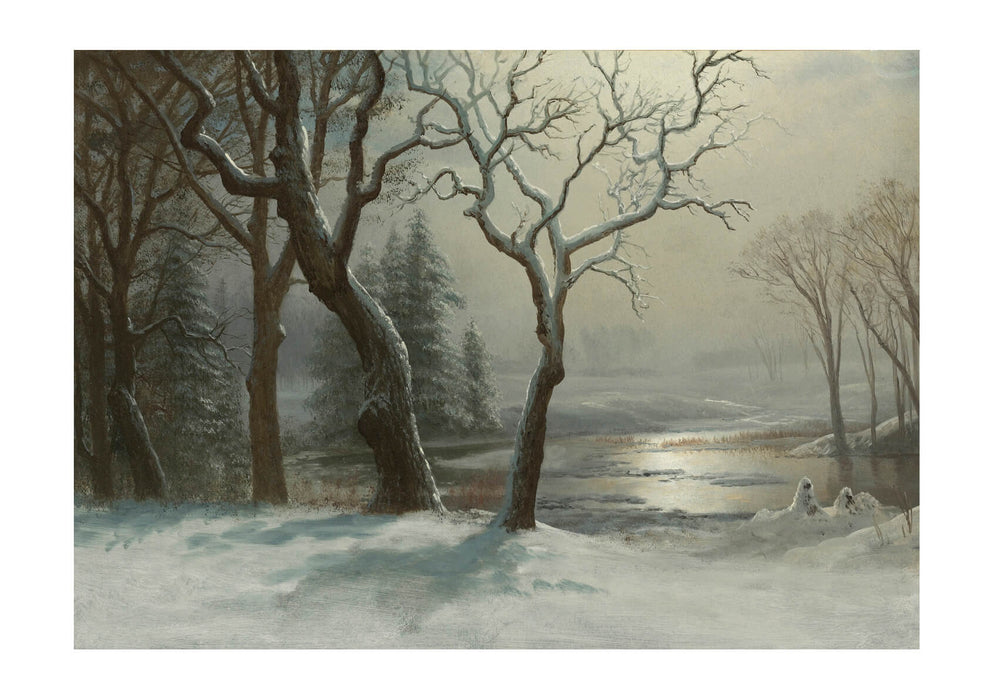 Albert Bierstadt - Winter in Yosemite