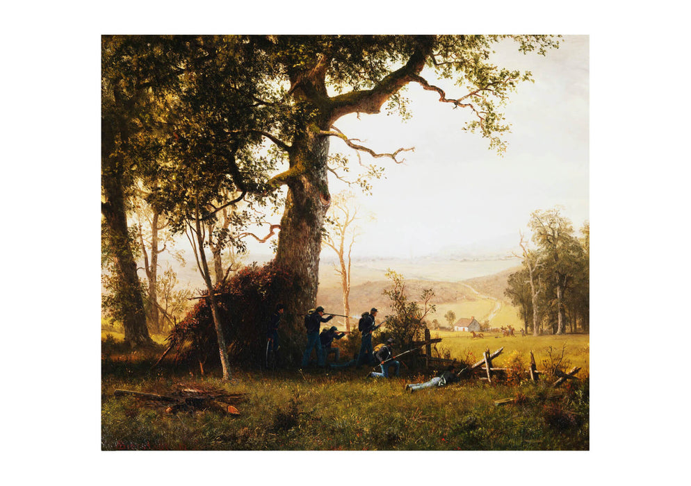 Albert Bierstadt Guerrilla Warfare