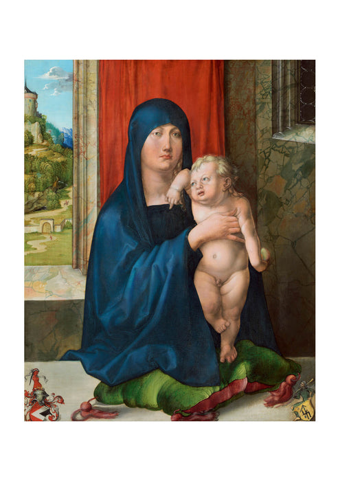 Albrecht Durer - Madonna And Child Obverse