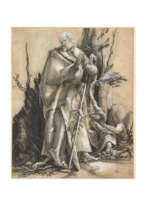 Albrecht Durer - Bearded Saint in a Forest