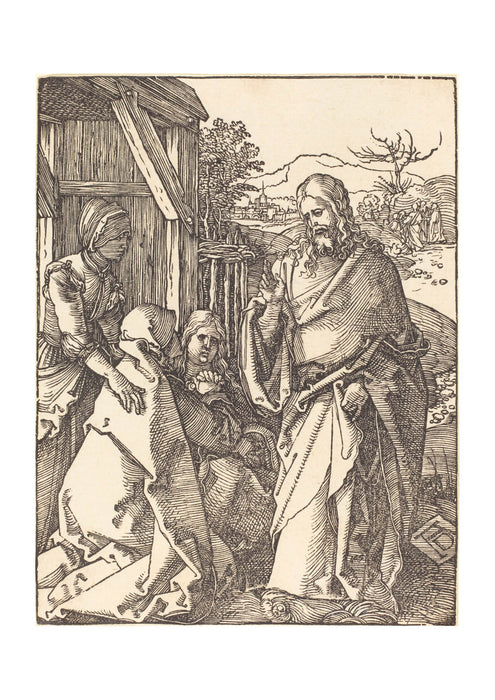 Albrecht Durer - Christ Taking Leave from His Mother