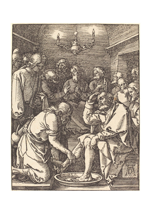 Albrecht Durer - Christ Washing the Feet of the Disciples