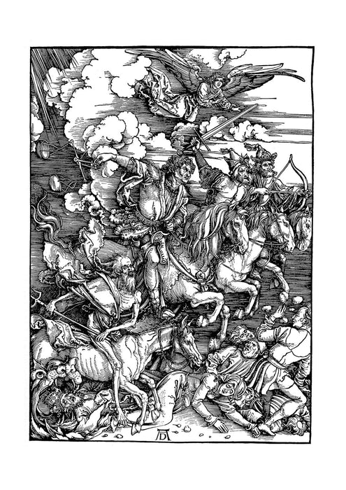 Albrecht Durer - Durer Revelation Four Riders-2