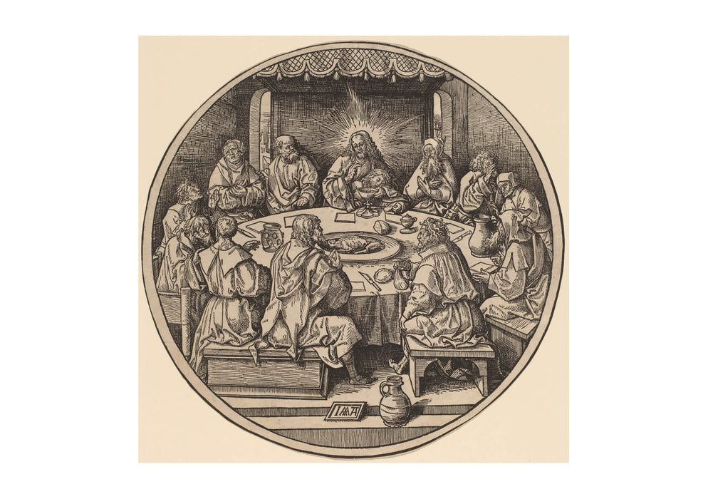 Albrecht Durer - Jacob Cornelisz van Oostsanen after The Last Supper