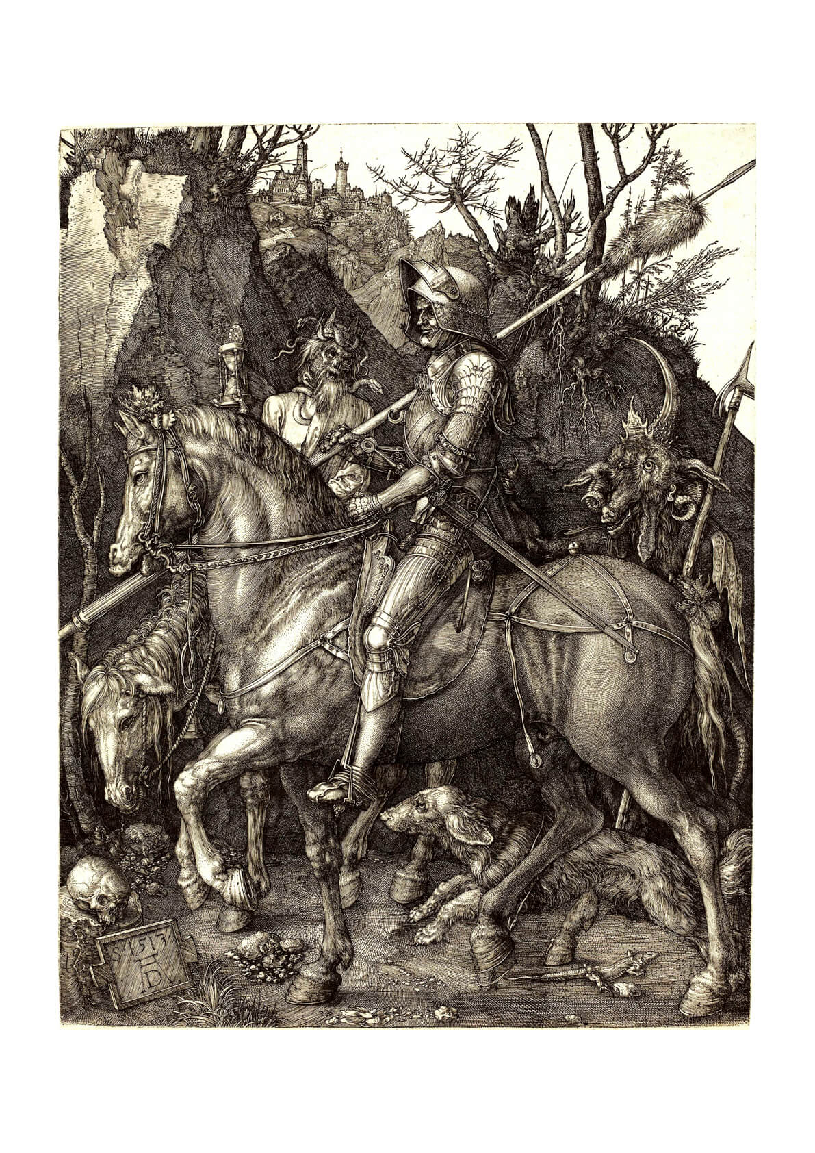 Albrecht Durer - Knight Death and the Devil — Spiffing Prints