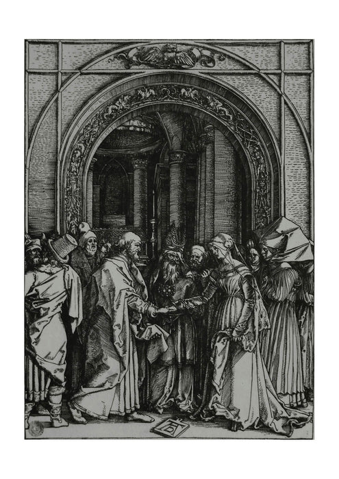 Albrecht Durer - Mariage de la Vierge