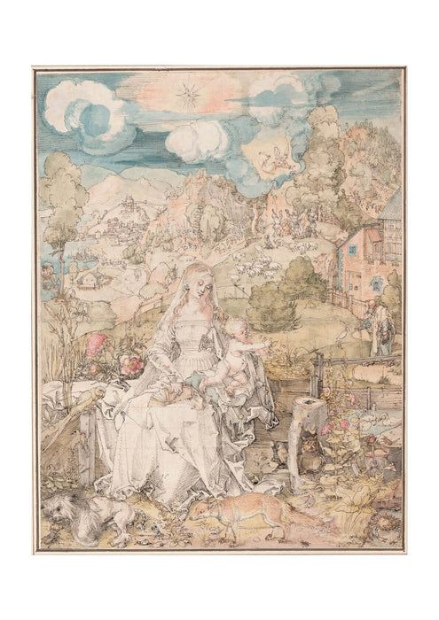 Albrecht Durer - Mary among a Multitude of Animals