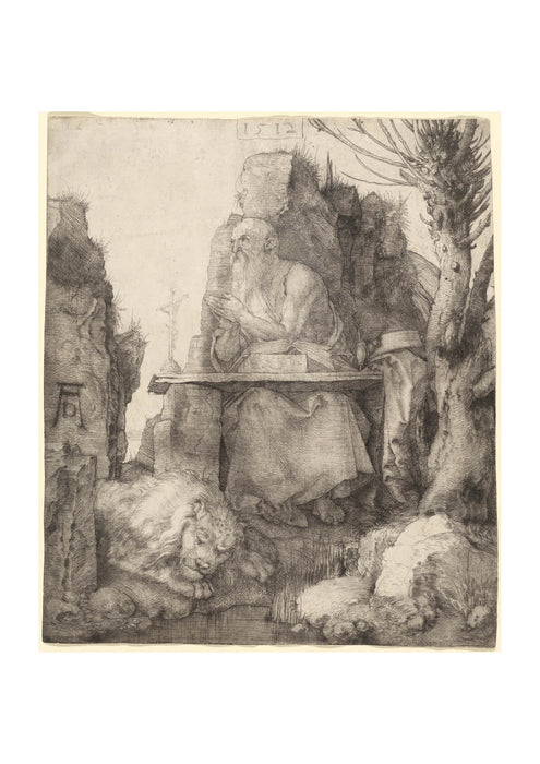 Albrecht Durer - Saint Jerome by the Pollard Willow