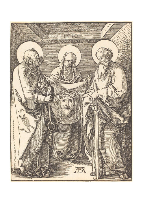 Albrecht Durer - Saint Veronica between Saints Peter and Paul
