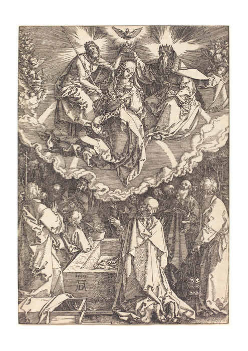 Albrecht Durer - The Assumption and Coronation of the Virgin