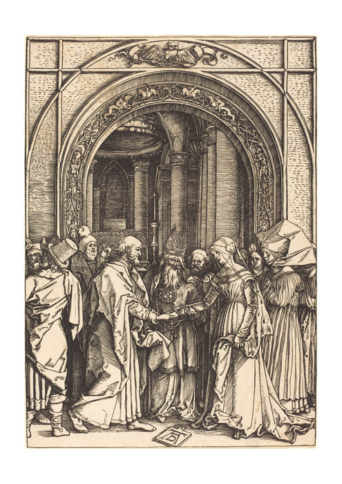 Albrecht Durer - The Betrothal of the Virgin