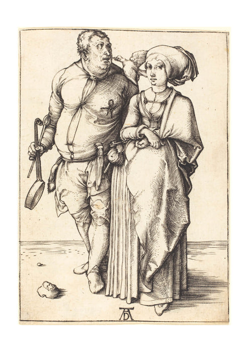 Albrecht Durer - The Cook and His Wife