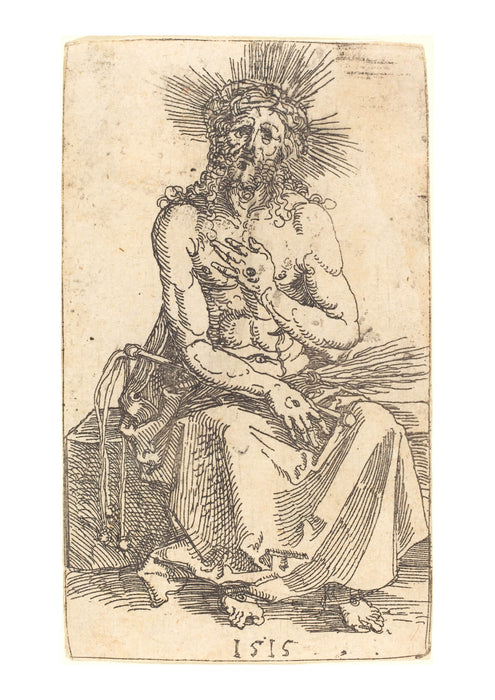 Albrecht Durer - The Man of Sorrows Seated