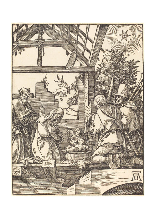 Albrecht Durer - The Nativity Sketch