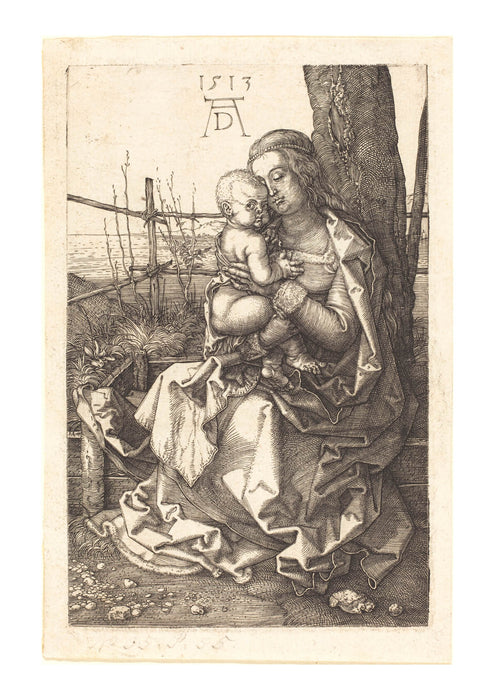 Albrecht Durer - The Virgin and Child Seated by a Tree