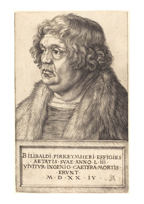 Albrecht Durer - Willibald Pirckheimer