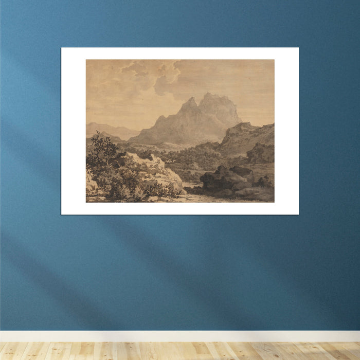 Alexander Cozens - Mountainous Landscape 2446525