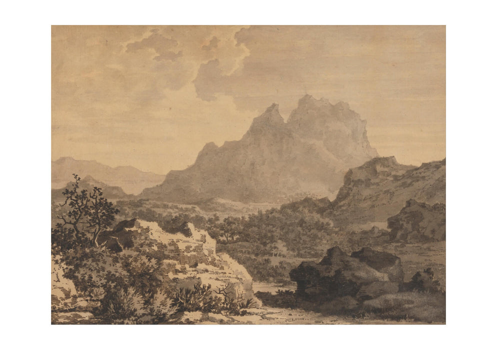 Alexander Cozens - Mountainous Landscape 2446525