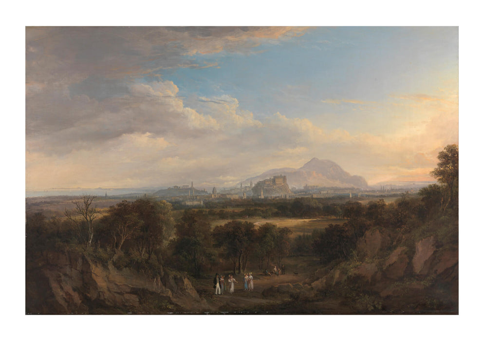 Alexander Nasmyth - A View Of Edinburgh From The West