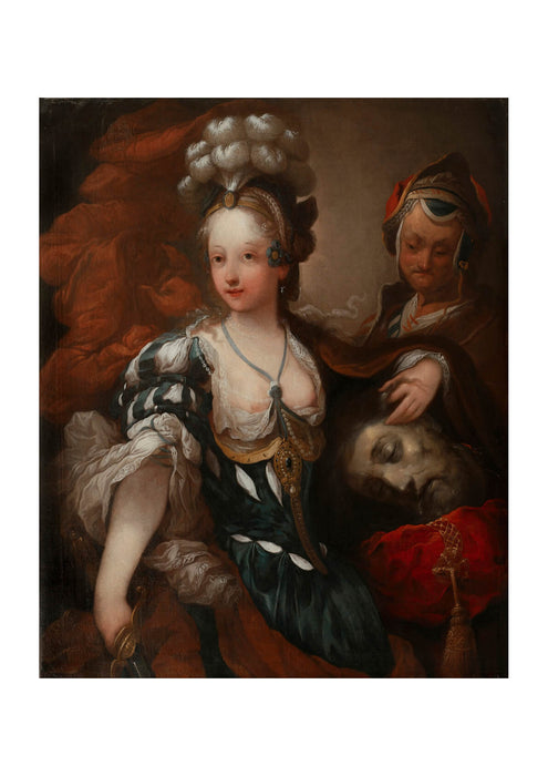 Alexis Grimou - Judith With The Head Of Holofernes