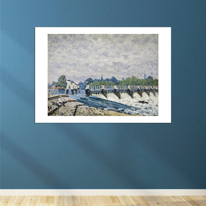 Alfred Sisley Molesey Weir Hampton Court