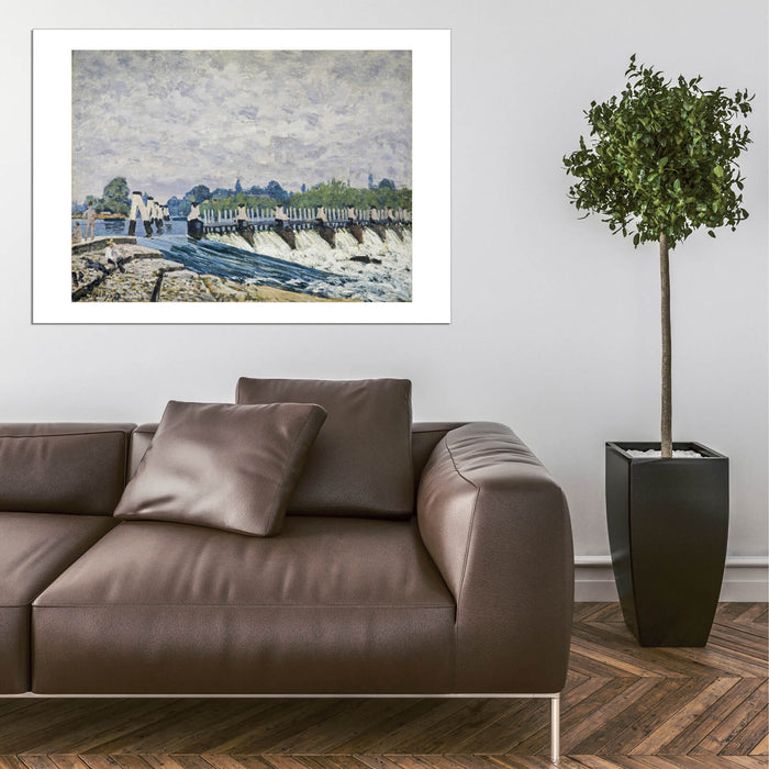 Alfred Sisley Molesey Weir Hampton Court