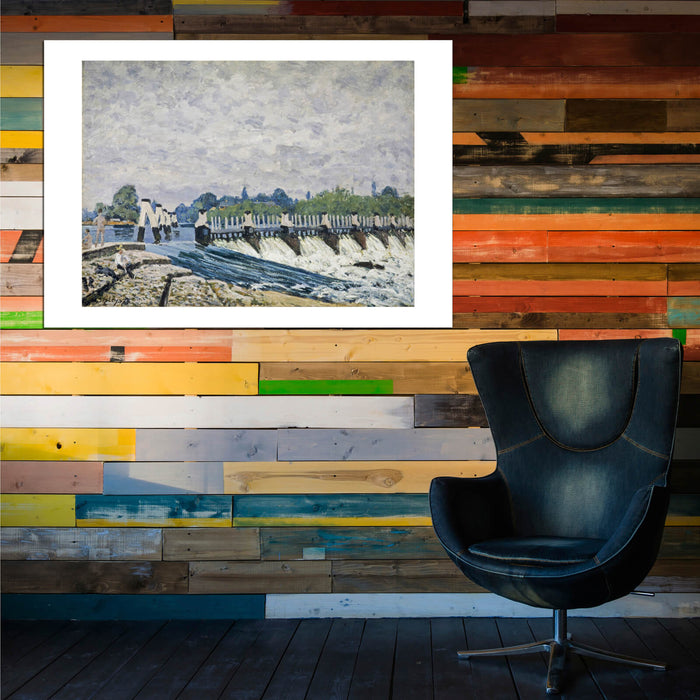 Alfred Sisley Molesey Weir Hampton Court