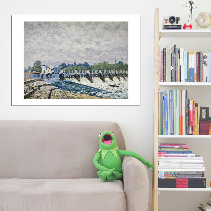Alfred Sisley Molesey Weir Hampton Court