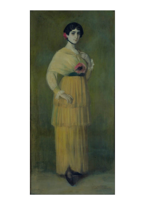 Alfredo Ramos MartÃ­nez - Portrait Of Belinda Palavicini