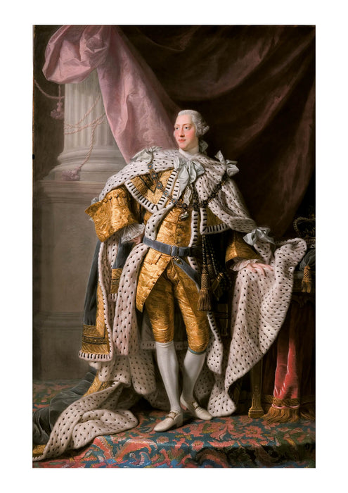 Allan Ramsay - King George Iii In Coronation Robes