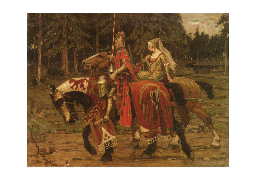 Alphonse Mucha Heraldic Chivalry