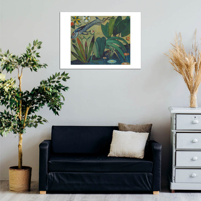 Amadeo De Souza Cardoso - The Leap Of The Rabbit