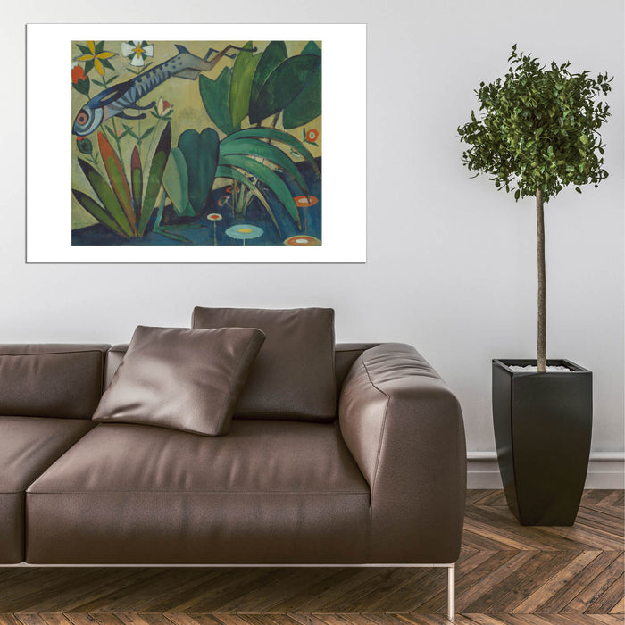 Amadeo De Souza Cardoso - The Leap Of The Rabbit