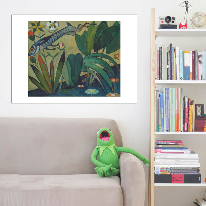 Amadeo De Souza Cardoso - The Leap Of The Rabbit